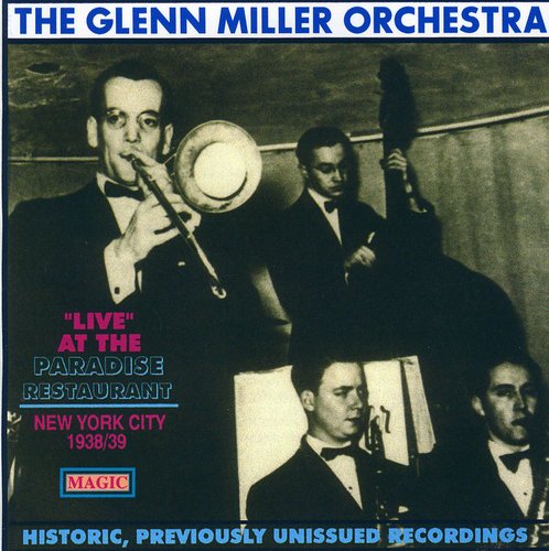 Glenn Miller - Live at the Paradise Restaurant vinyl record cover