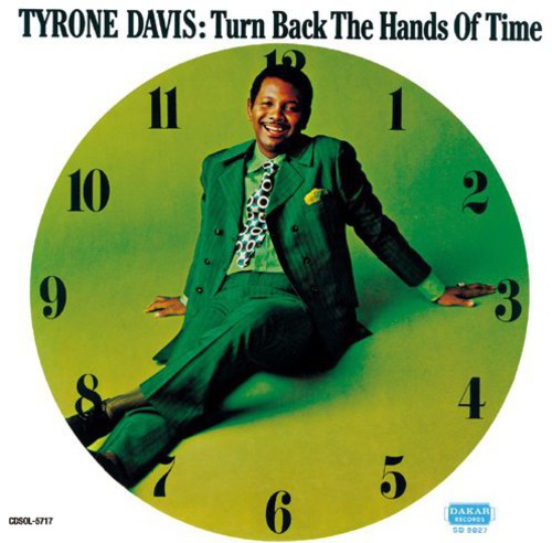Tyrone Davis - Turn Back The Hands Of Time vinyl record cover