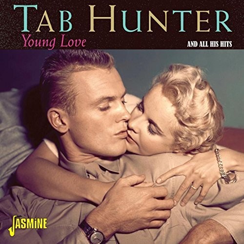 Tab Hunter - Young Love & All His Hits vinyl record cover