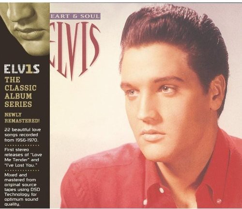Elvis Presley - Heart and Soul vinyl record cover
