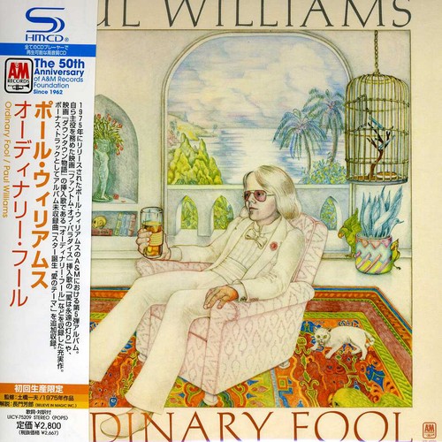Paul Williams - Ordinary Fool vinyl record cover