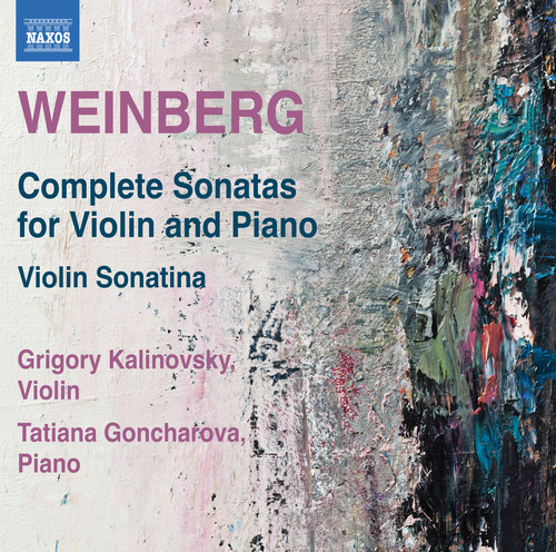 Weinberg / Kalinovsky / Goncharova - Mieczyslaw Weinberg: Complete Sonatas for Violin & Piano vinyl record cover