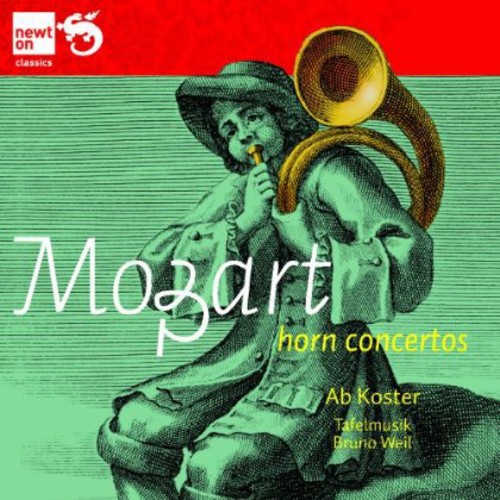 Mozart / Tafelmusik / Weil - Horn Concerti vinyl record cover