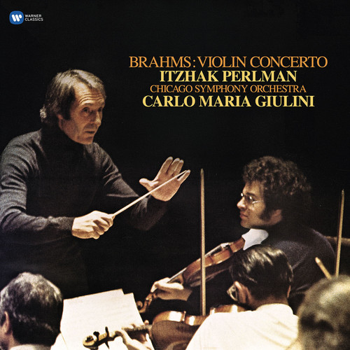 Itzhak Perlman / Giulini,Carlo Maria - Brahms: Violin Concerto vinyl record cover