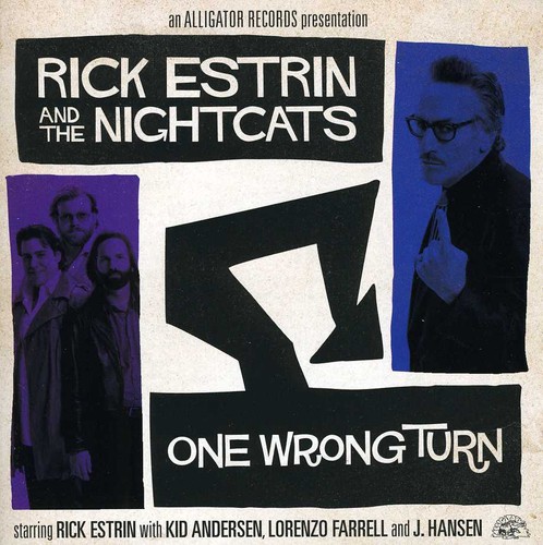 Rick Estrin & The Nightcats - One Wrong Turn vinyl record cover