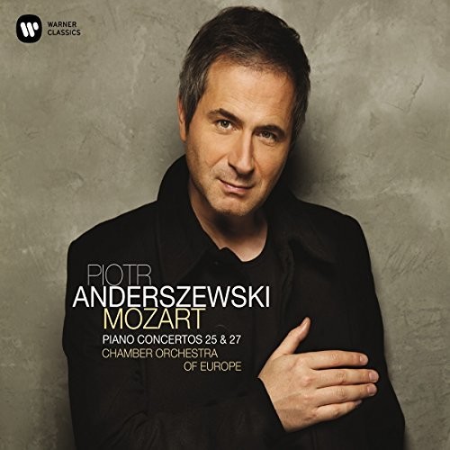 Piotr Anderszewski - Mozart: Piano Concertos Nos. 25 & 27 vinyl record cover