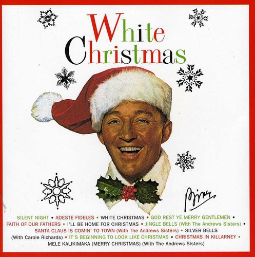 Crosby - White Christmas vinyl record cover