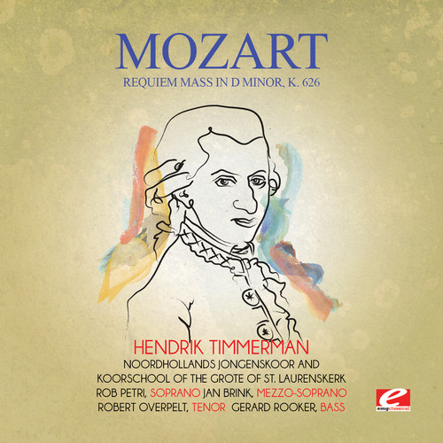 Mozart - Requiem Mass in D minor K. 626 vinyl record cover
