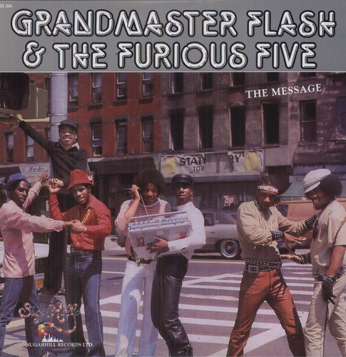 Grandmaster Flash & The Furious Five - Message vinyl record cover