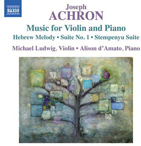 Achron - Works for Violin & Piano vinyl record cover