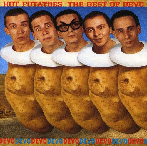 Devo - Hot Potatoes: The Best Of Devo vinyl record cover