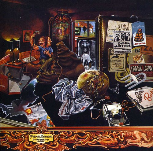 Frank Zappa - Over-Nite Sensation vinyl record cover