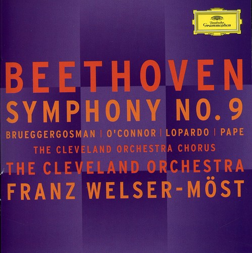 L.V. Beethoven - Symphony 9 vinyl record cover