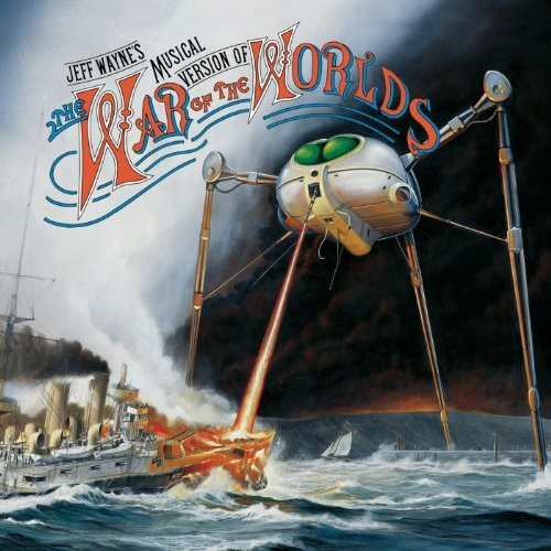 Jeff Wayne - War Of The Worlds vinyl record cover