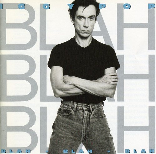 Iggy Pop - Blah Blah Blah vinyl record cover
