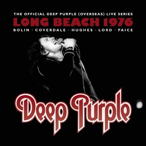 Deep Purple - Live At Long Beach Arena 1976 vinyl record cover