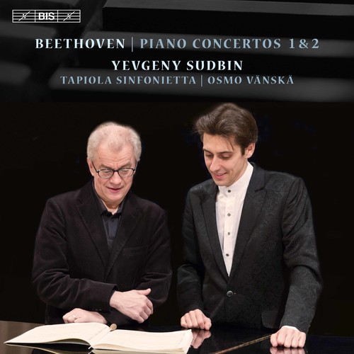 Beethoven / Sudbin / Sinfonietta / Vanska - Ludwig van Beethoven: Piano Concertos Nos 1 & 2 vinyl record cover