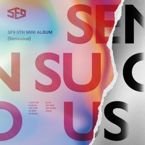 Sf9 - Sensuous (Hidden Emotion Version) vinyl record cover