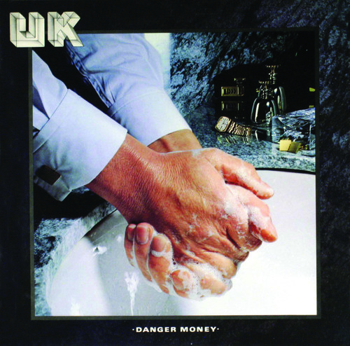 Uk - Danger Money vinyl record cover