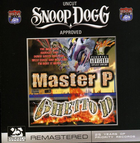 Master P - Ghetto D: U.S.D.A. Edition vinyl record cover
