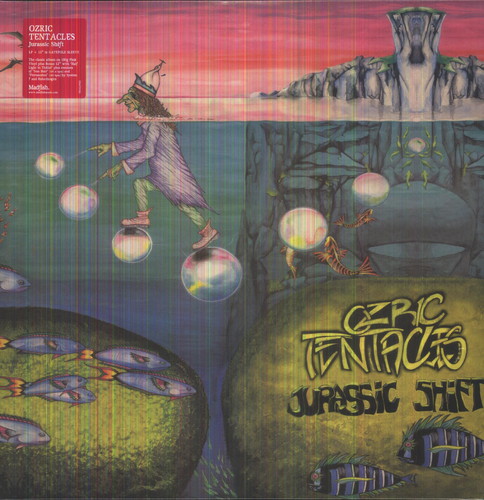 Ozric Tentacles - Jurassic Shift vinyl record cover