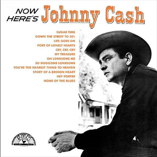 Johnny Cash - Now Here's Johnny Cash vinyl record cover