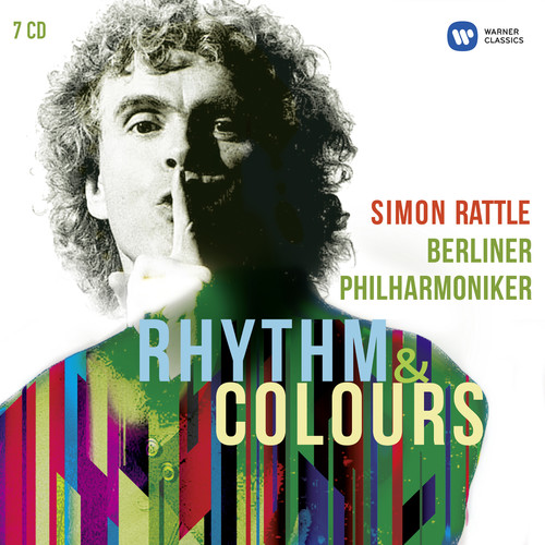Rattle / Berliner Philharmoniker - Rhythm & Colours (7CD) vinyl record cover