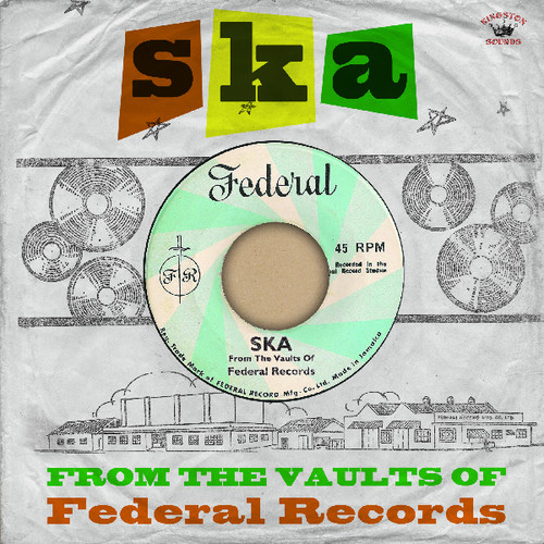 Ska From The Vaults Of Federal Records / Various - Ska from the Vaults of Federal Records vinyl record cover