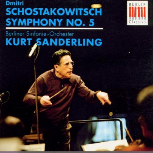 D. SHOSTAKOVICH - Symphony 5 vinyl record cover