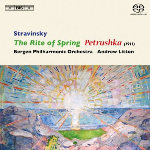 Andrew Litton - Rite of Spring / Petrushka vinyl record cover