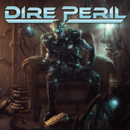 Dire Peril - Extraterrestrial Compendium vinyl record cover