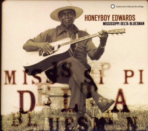 David 'Honeyboy' Edwards - Mississippi Delta Bluesman vinyl record cover