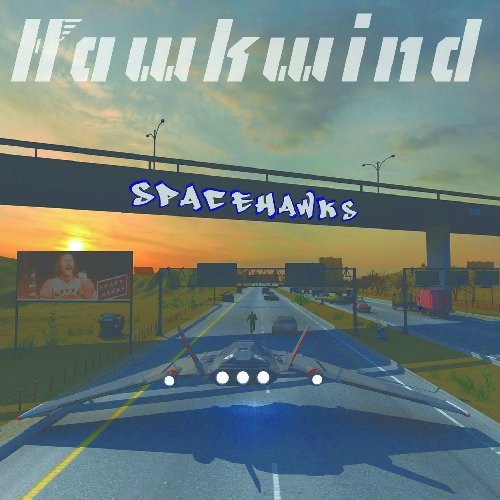 Hawkwind - Spacehawks vinyl record cover