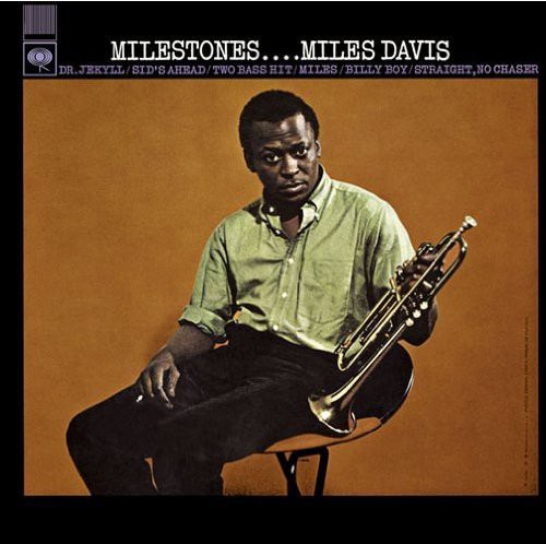 Miles Davis - Milestones vinyl record cover