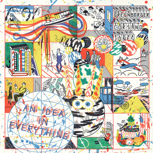 David Greenberger / Jones,Glenn / Corsano,Chris - An Idea In Everything vinyl record cover