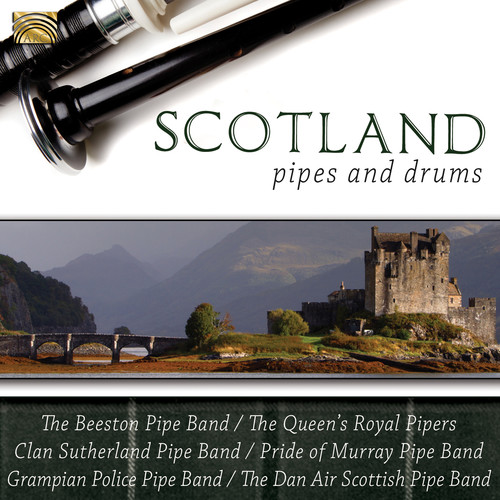 Beeston Pipe Band - Scotland-Pipes & Drums vinyl record cover