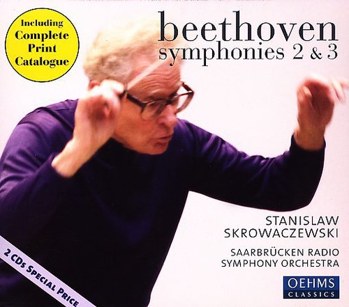 L.V. Beethoven - Symphonies 2 & 3 vinyl record cover