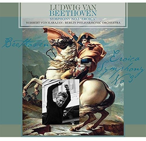 Von Herbert Karajan / Berlin Philharmonic Orch - Beethoven: Symphony No. 3 Eroica vinyl record cover