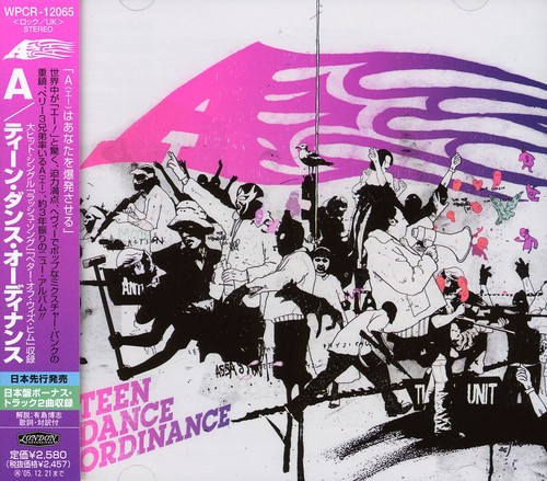 A - Teen Dance Ordinance vinyl record cover