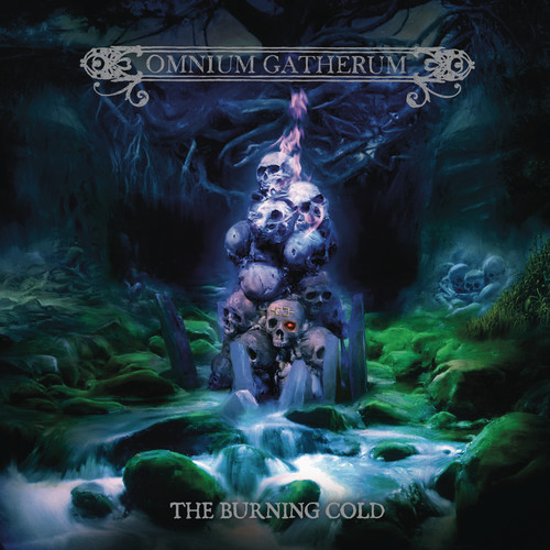 Omnium Gatherum - Burning Cold vinyl record cover