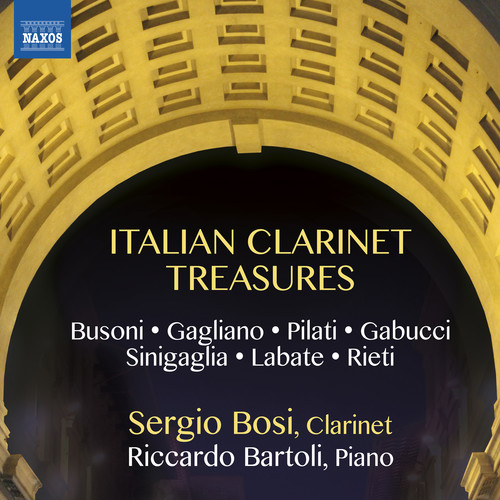 Bonnard / Bosi / Bartoli - Italian Clarinet Treasures vinyl record cover