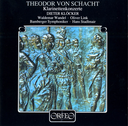 Dieter Klöcker - Clarinet Concertos vinyl record cover