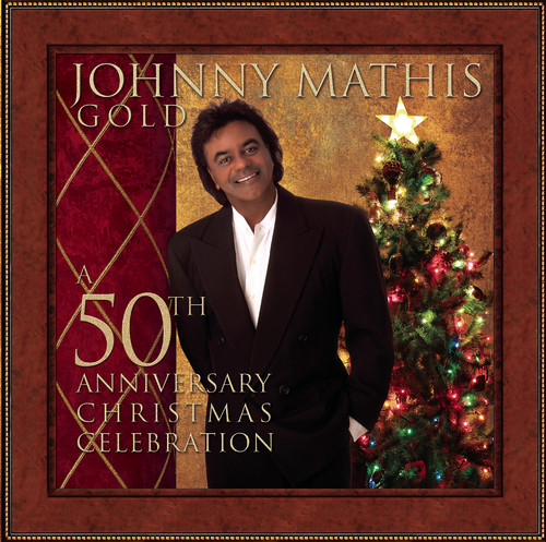 Johnny Mathis - Johnny Mathis Gold: A 50th Anniversary Christmas Celebration vinyl record cover
