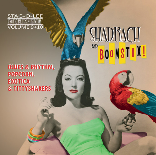 Exotic Blues & Rhythm 9 & 10 / Various - Exotic Blues & Rhythm Vol. 9 & 10 (Various Artists) vinyl record cover