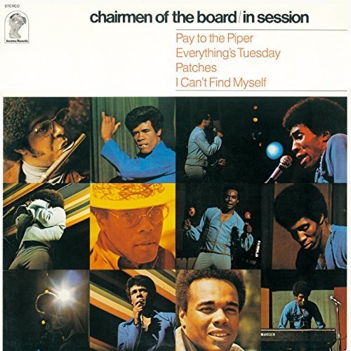 Chairmen Of The Board - In Session vinyl record cover