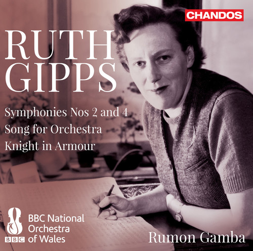 Gipps - Symphonies 2 & 4 vinyl record cover