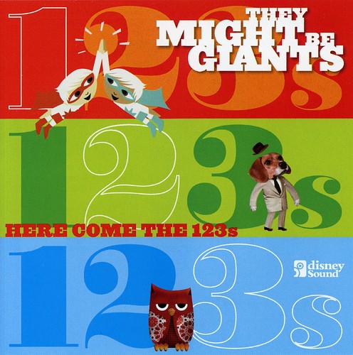 They Might Be Giants - Here Come the 123's vinyl record cover