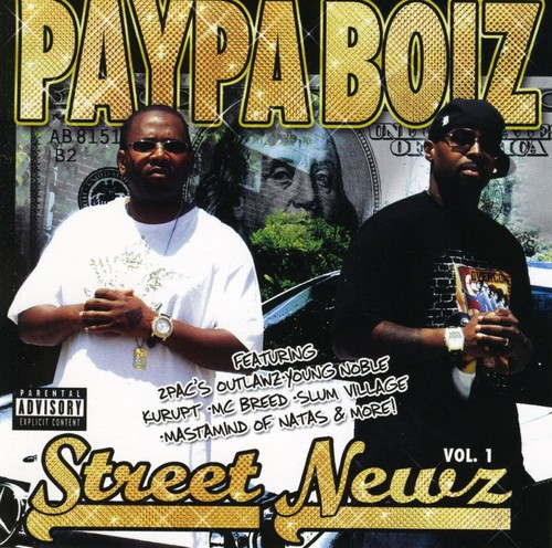 Paypa Boiz - Street Newz vinyl record cover