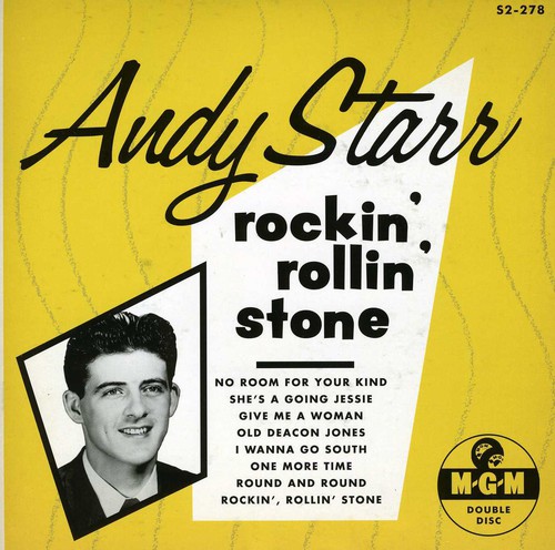 Andy Starr - Rockin' Rollin' Stone vinyl record cover