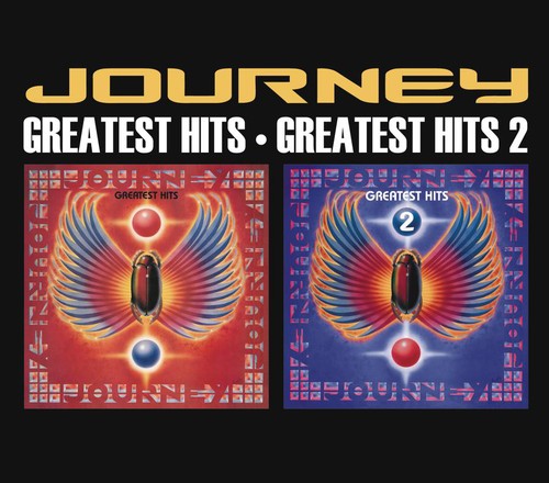 Journey - Greatest Hits 1 and 2 vinyl record cover